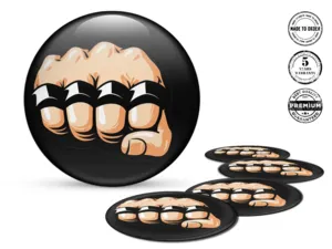 Decal wheel Exclusive Edition Sleek Dome Stickers